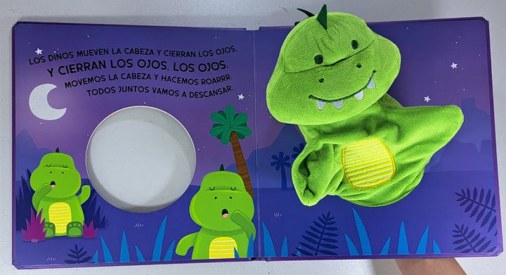 Juego Dulce Dinosaurio Títere Para Niños