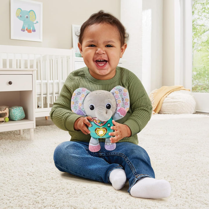 Juguete Bebé Peluche Elefante Luces Sonido