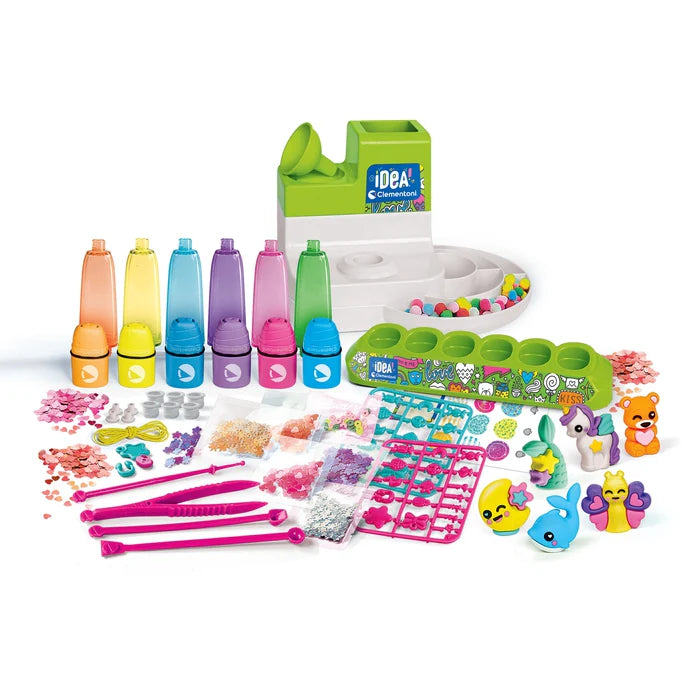 Juego Creatividad Laboratorio Marcadores Fluorescentes Niños