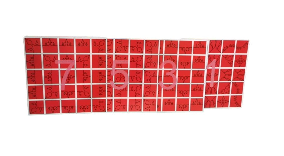 Juego Destreza Serie 12 Luxo 25 Cubos Para Niños