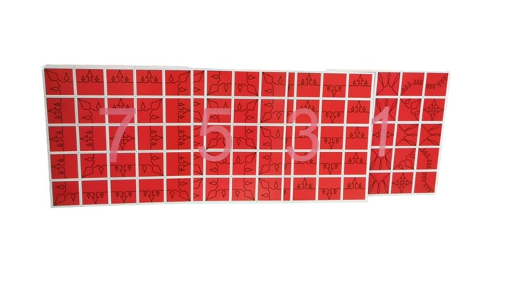 Juego Destreza Serie 12 Luxo 25 Cubos Para Niños