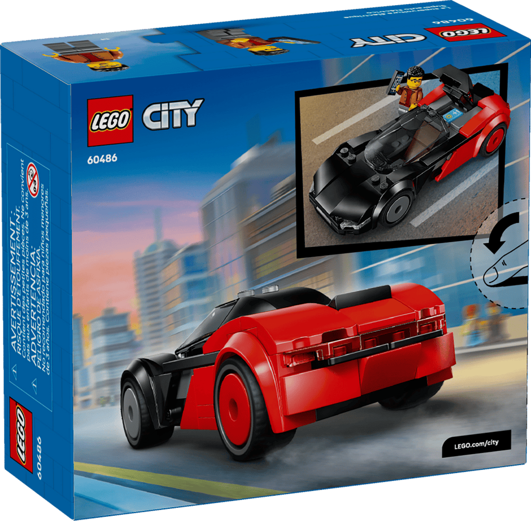 Juego De Construcción Auto Eléctrico Deportivo 109 Piezas