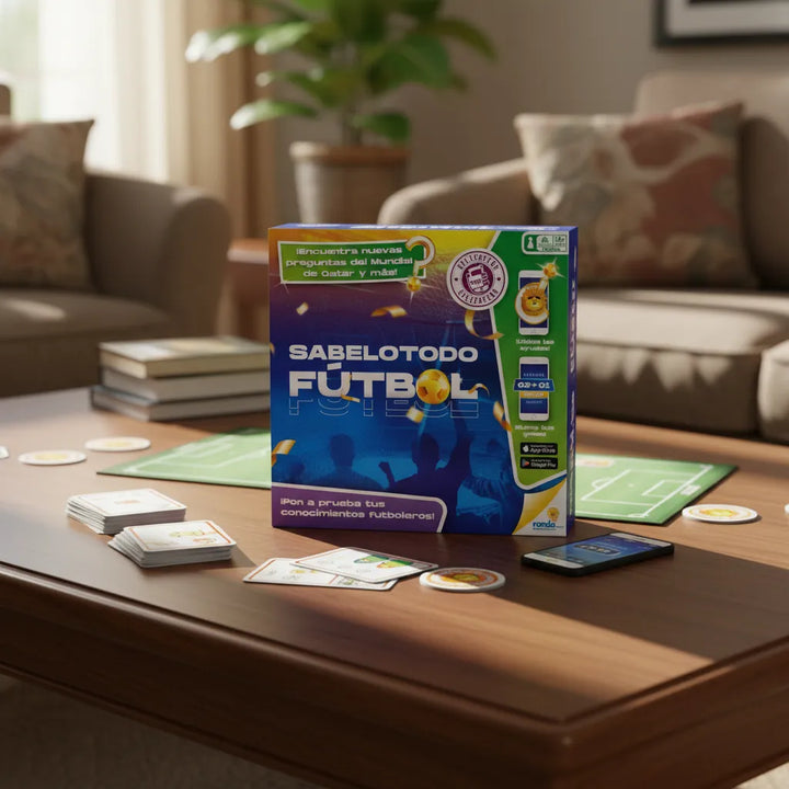 Juego De Mesa Sabelotodo Fútbol Para Niños