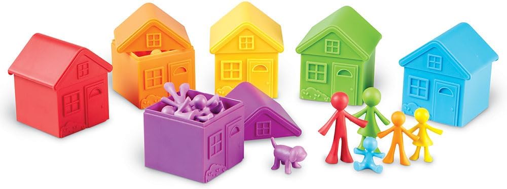 Juego Set Educativo Clasificación familia Para Niños