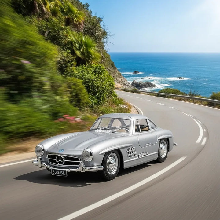 Carro A Escala Bburago 1/24 Mercedes-benz 300 Sl