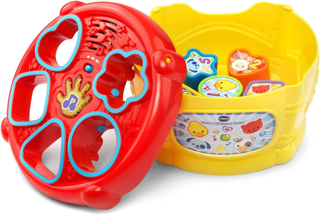 Juguete Tambor Musical Clasifica Y Descubre Para Niños