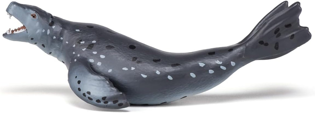 Figura Coleccionable Foca Leopardo Papo Pintada A Mano