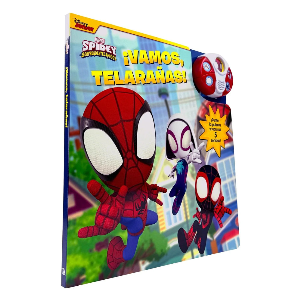 Libro Spidey Y Sus Sorprendentes Amigos Con Sonidos Niños