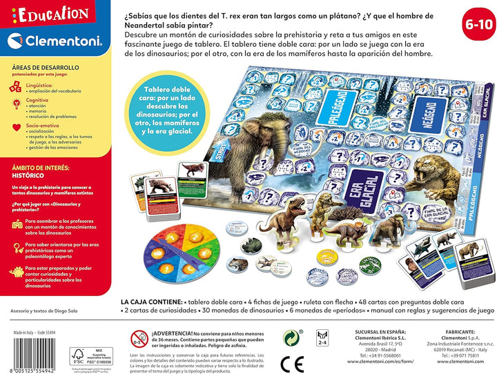Juego Descubre Dinosaurios Y Prehistoria Niños