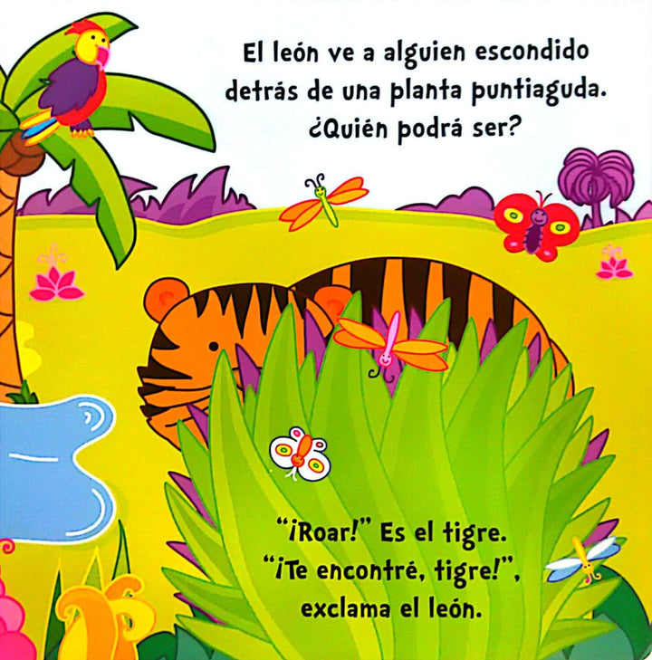 Libro Infantil Texturas Escondidas En La Selva