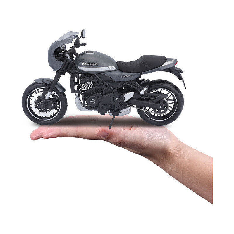 Moto Coleccionable 1/12 McKawasaki Z900rs Gris