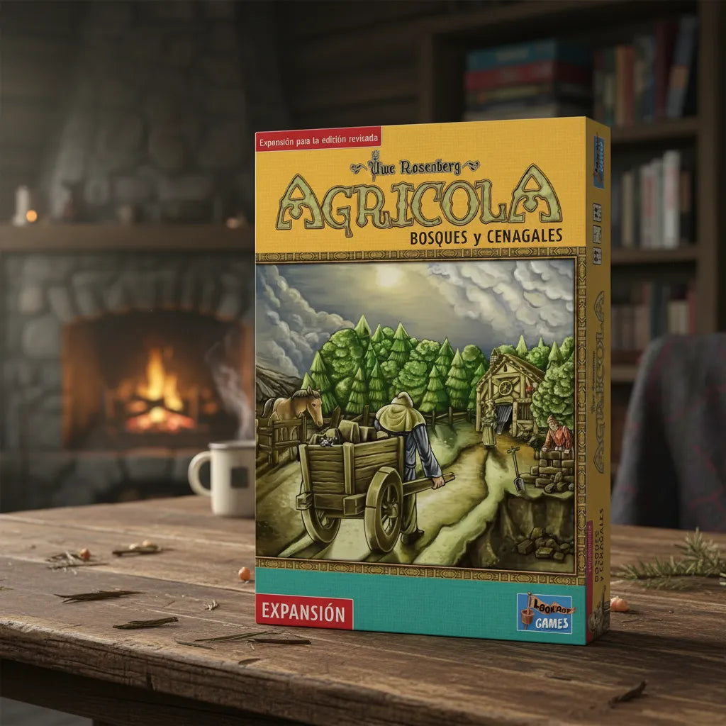Juego De Mesa Agrícola Bosques Y Cenagales Expiación Niños