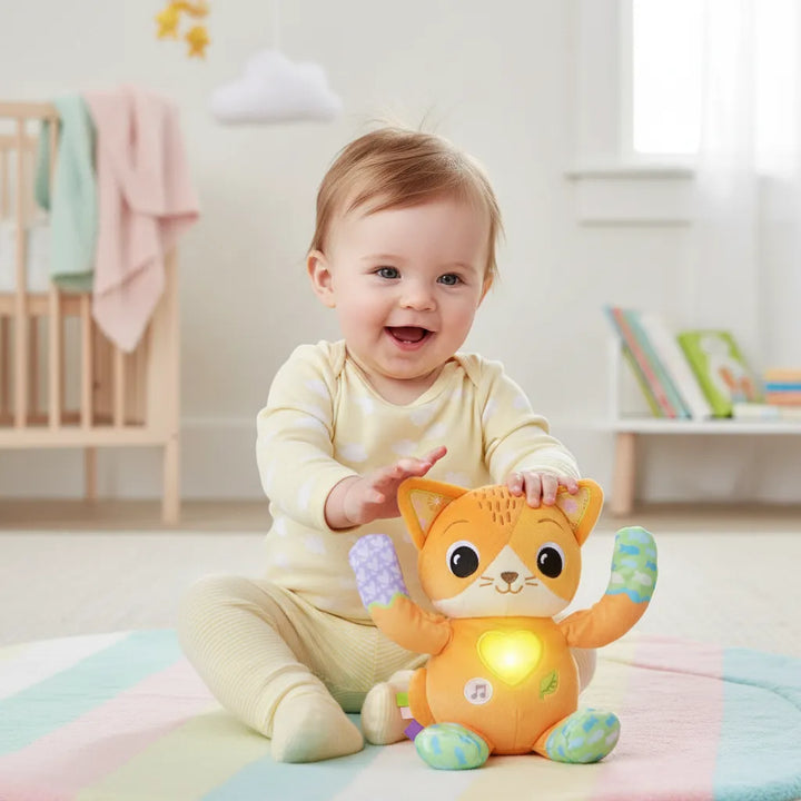 Juguete Gatito Sonidos Musical Para Bebés