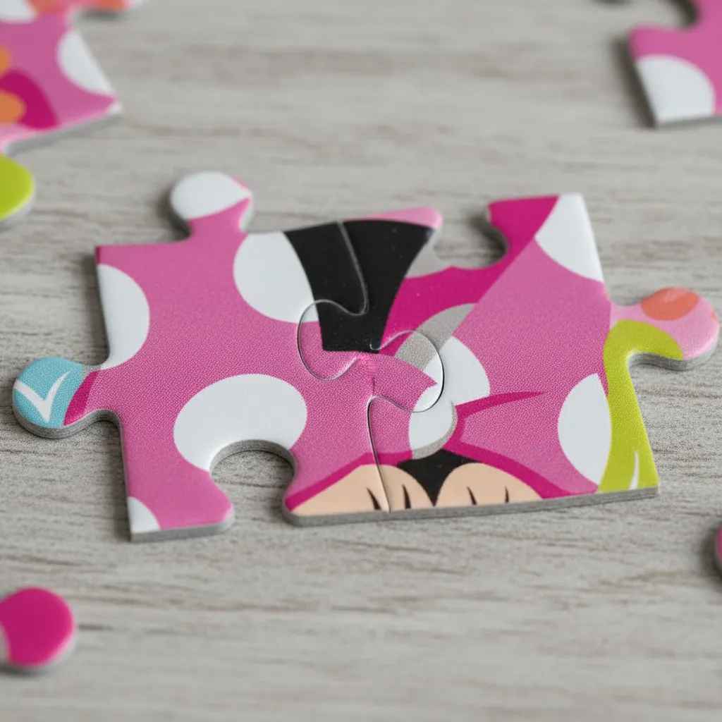 Rompecabezas Minnie Mouse 50 Piezas Para Niños