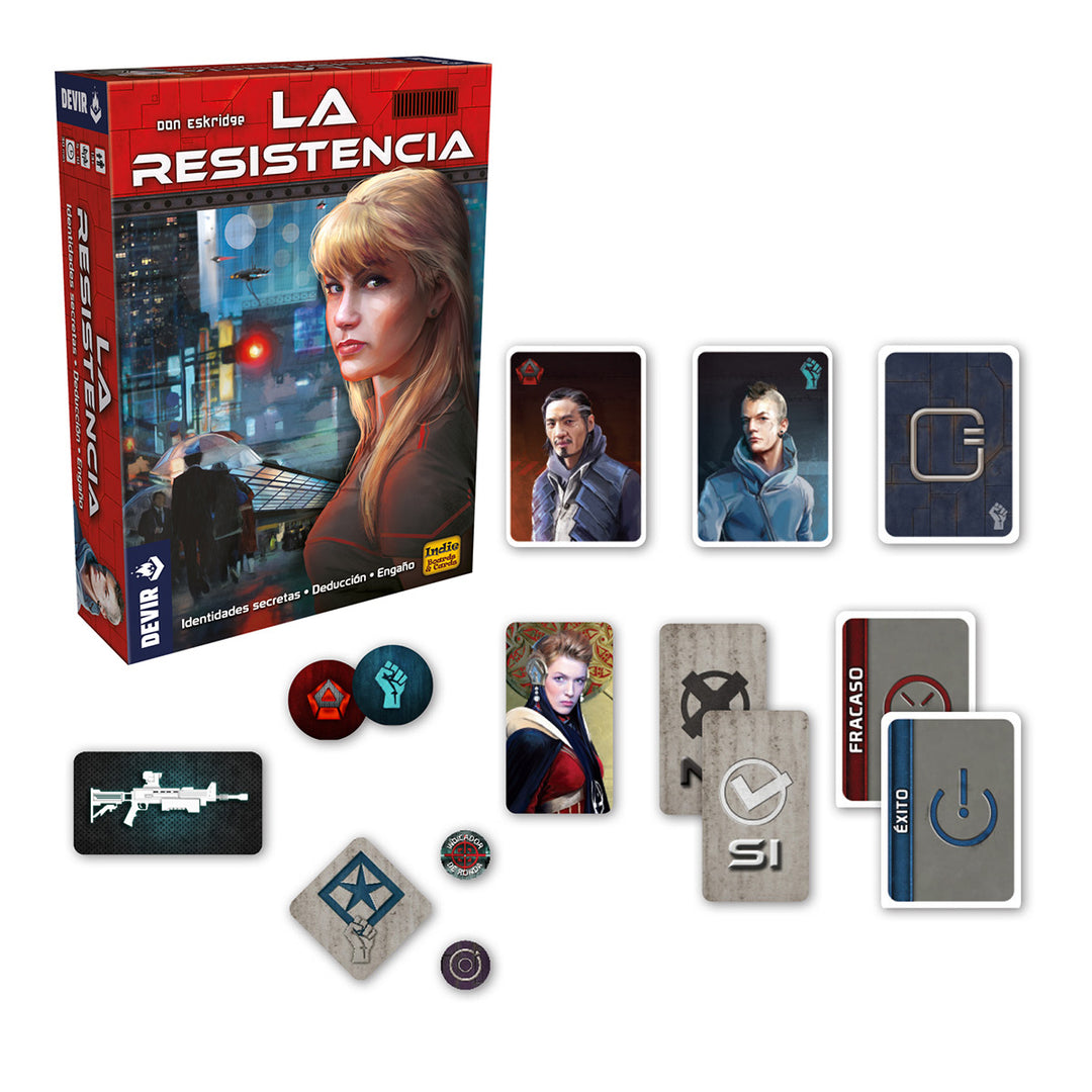 Juego De Mesa La Resistencia Estrategia Adultos