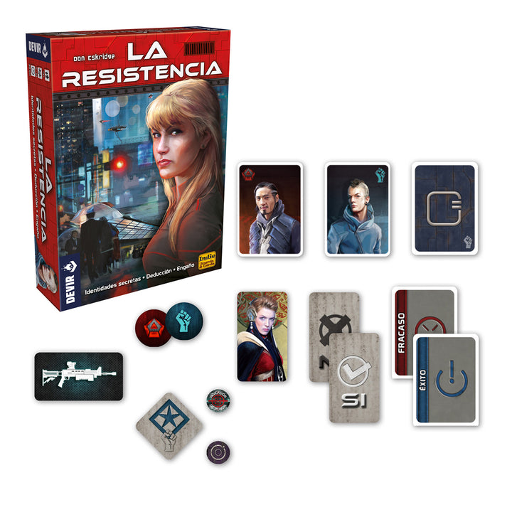 Juego De Mesa La Resistencia Estrategia Adultos