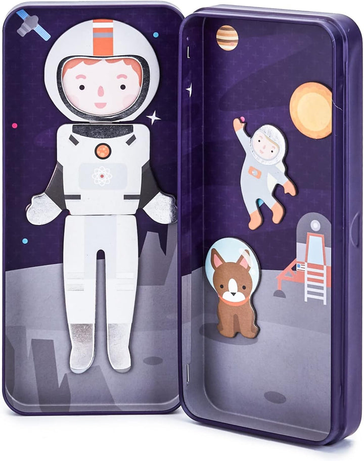 Rompecabezas Magnético Espacial Para Niños