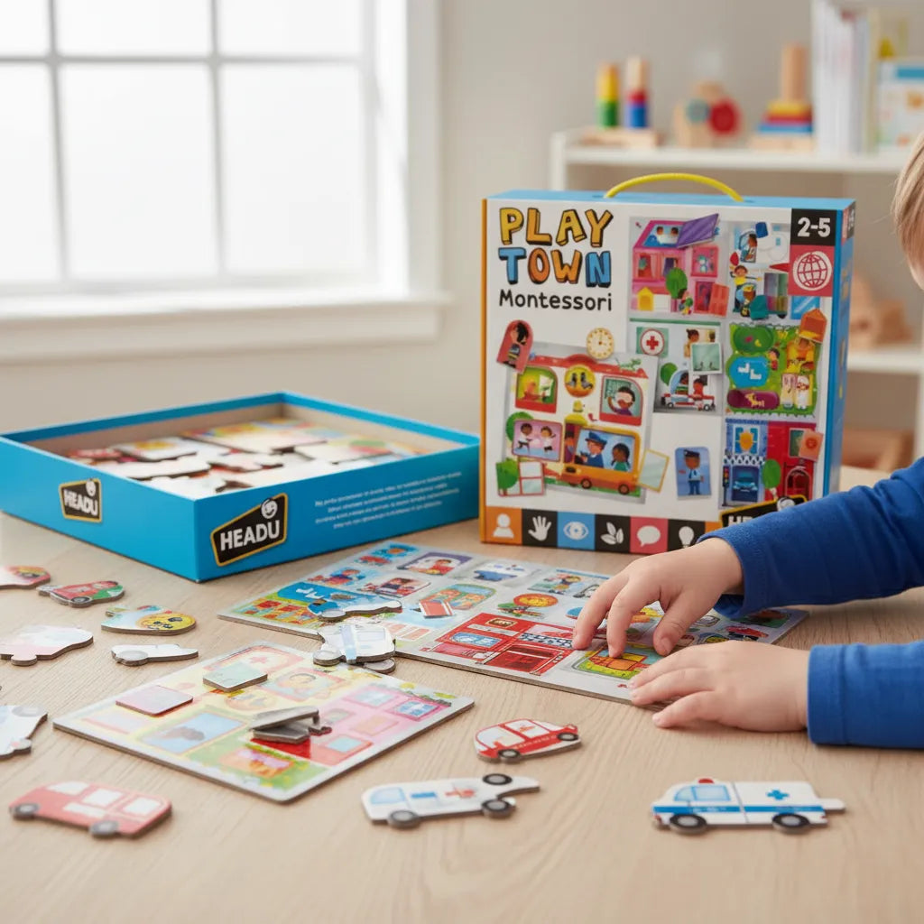Juego Montessori Vida En La Ciudad