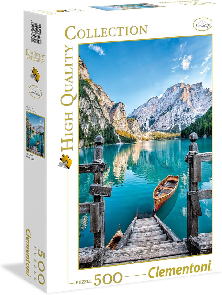 Rompecabezas 500 Piezas Lago Di Braies