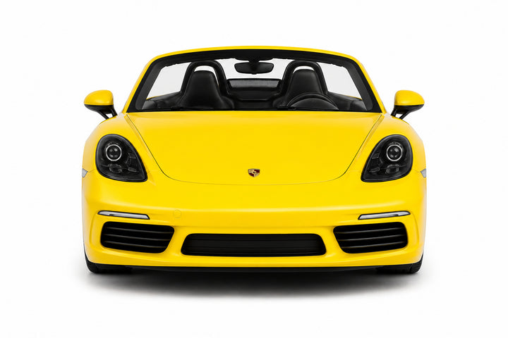 Carro A Escala 1/36 Coleccionable Porshe 718 Boxter Amarillo