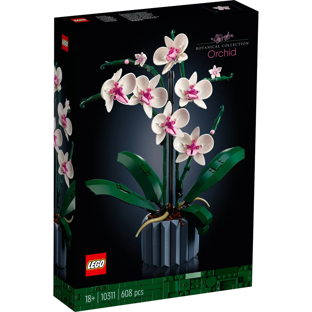 Lego Set Construcción Orquídea 608 Piezas Adulto