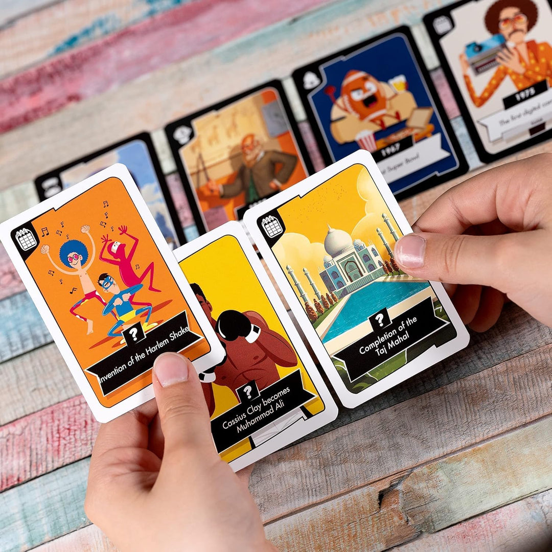 Juego De Mesa Timeline Twist Cooperativo Para Niños Familia
