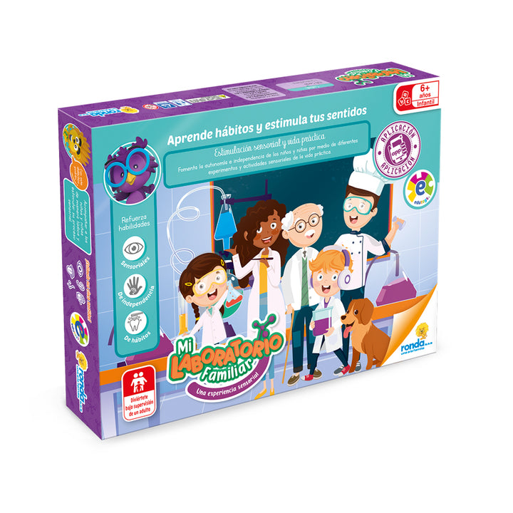 Juego Educativo Mi Laboratorio Familiar Niños