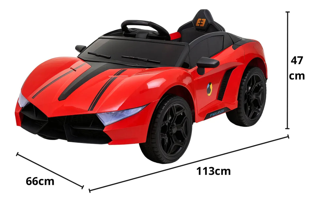 Carro Montable 12v Tipo Lamborghini Niños