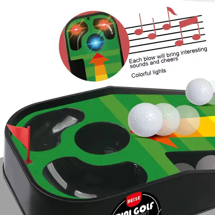 Juego Mini Golf Con Luces Y Sonidos Para Niños