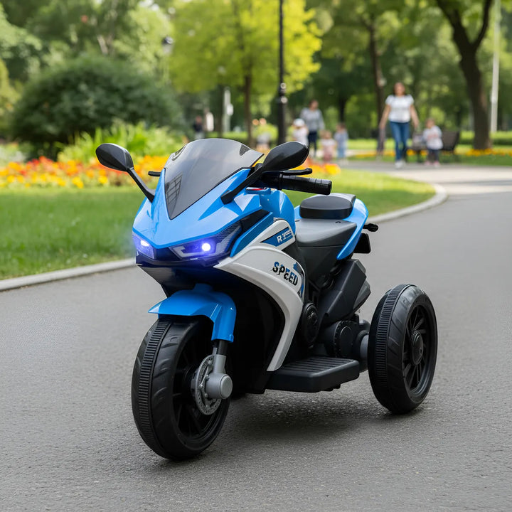 Moto Eléctrica policía Sonidos Luces Niños