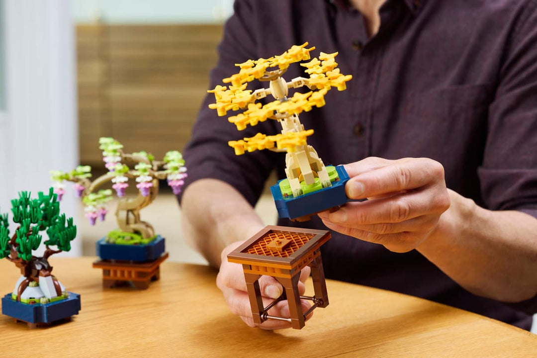 Juego De Construcción Mini Árboles Bonsái  Lego Original