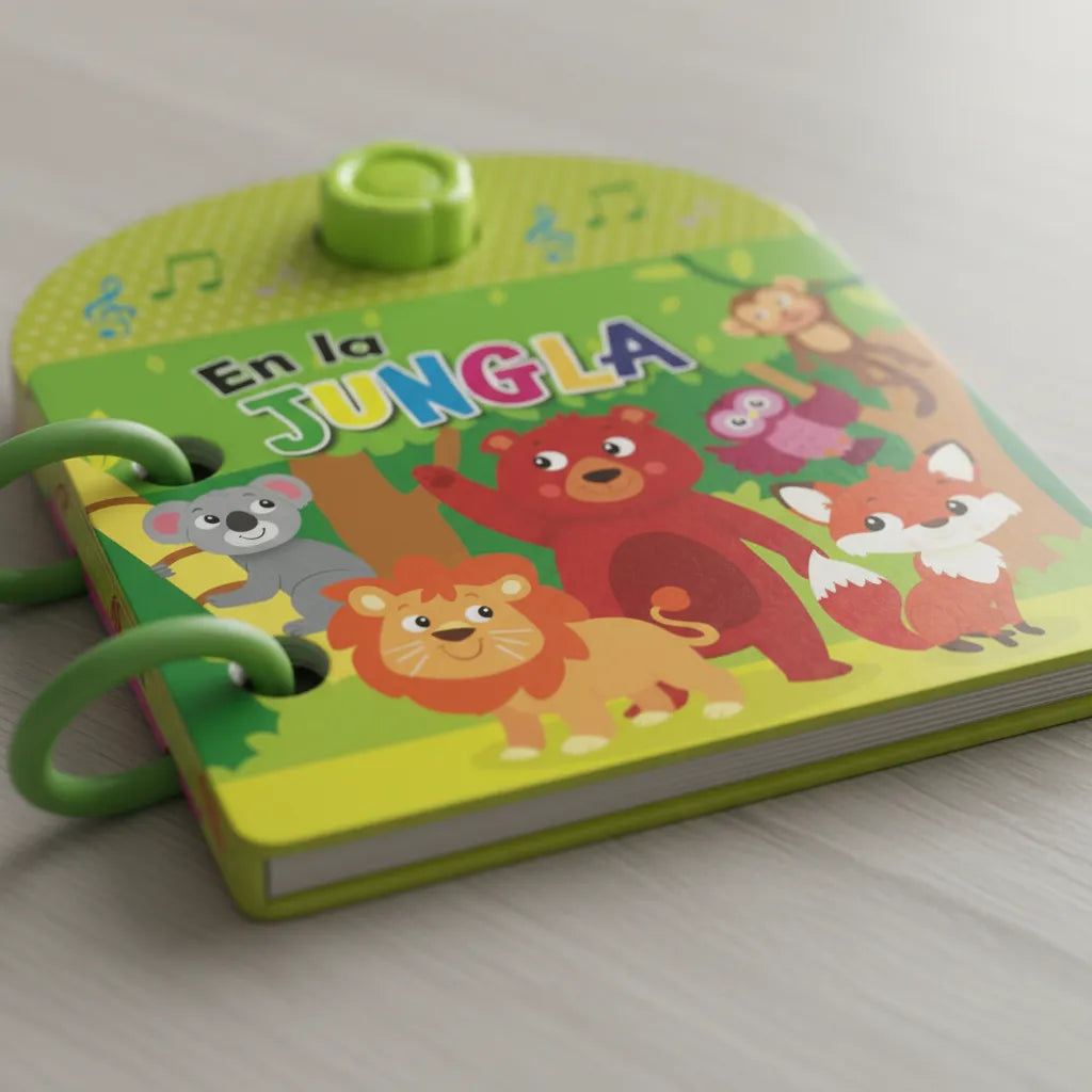 Libros Infantil En La jungla Sensorial Niños
