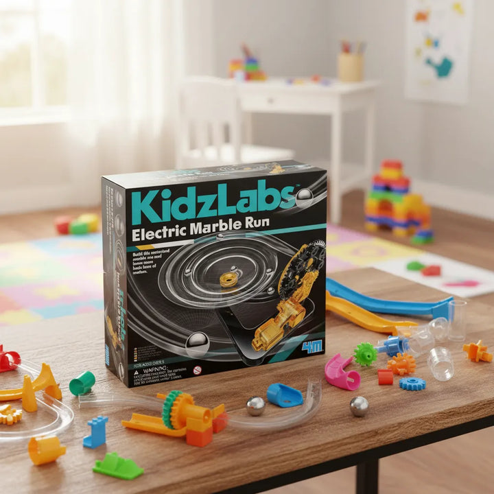 Juego Experimento Carrera De Canicas Para Niños