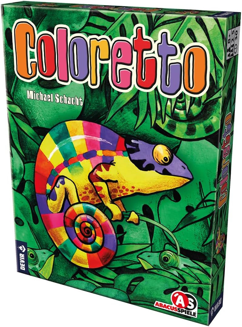 Juego De Mesa Coloretto Devir Para Adultos