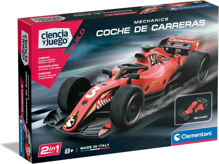 Juego 2 En 1 Coche De Carreras Para Niños
