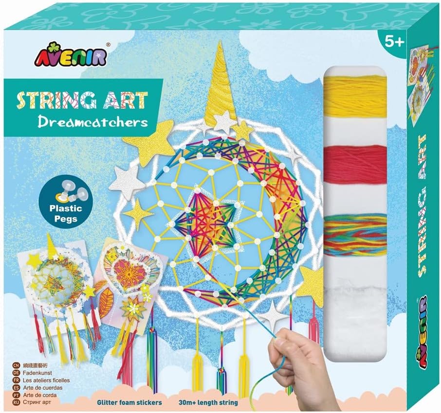 Juego Kit Creativo Diseño De Atrapa Sueños Para Niñas