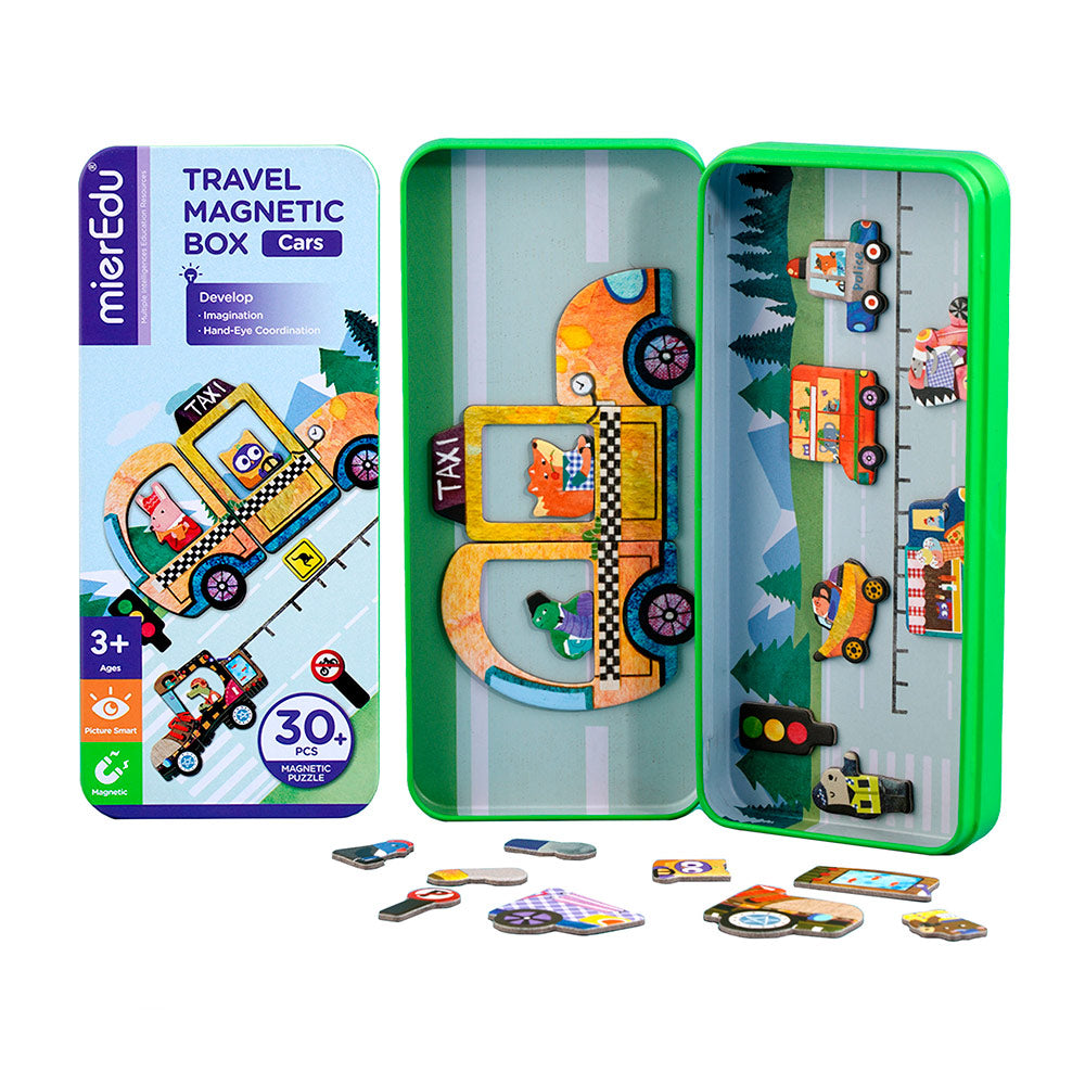 Juego vehículos Magnéticos Para Niños