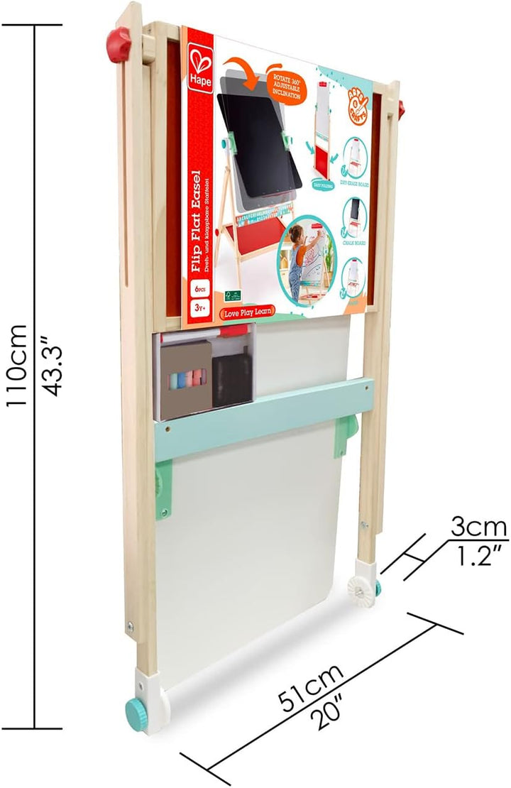 Juguete Didáctico Tablero Plegable Doble Cara Para Niños