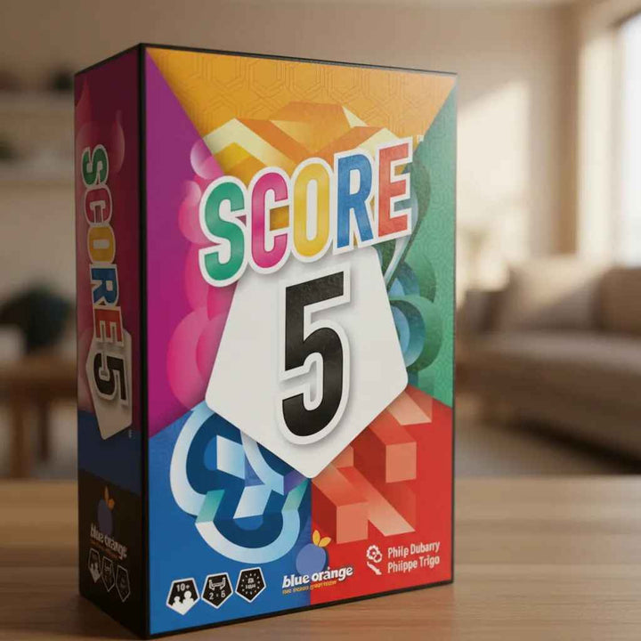 Juego De Cartas Score 5 Estrategia Riesgo Adultos