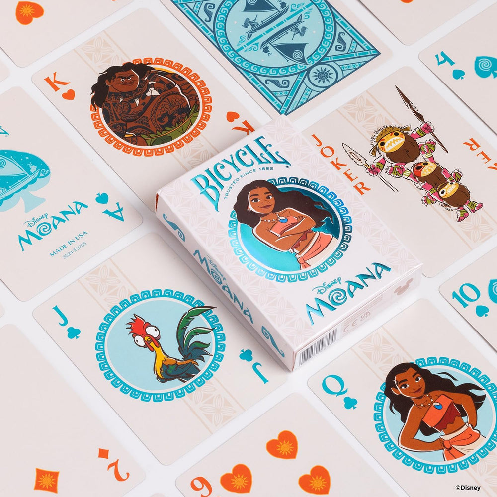 Juego De  póker Coleccionable Bicycle Moana