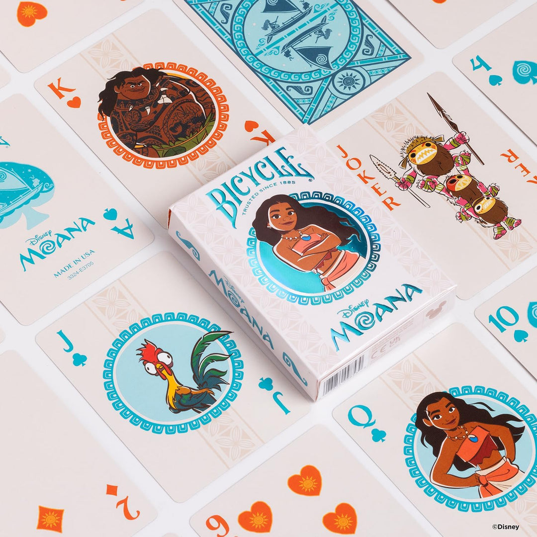 Juego De  póker Coleccionable Bicycle Moana