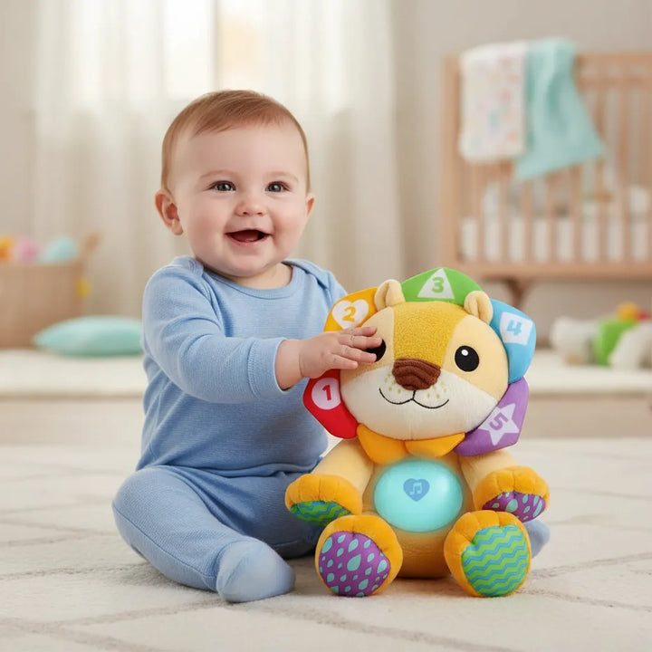 Juguete León Con Luces Y Sonidos Para Niños