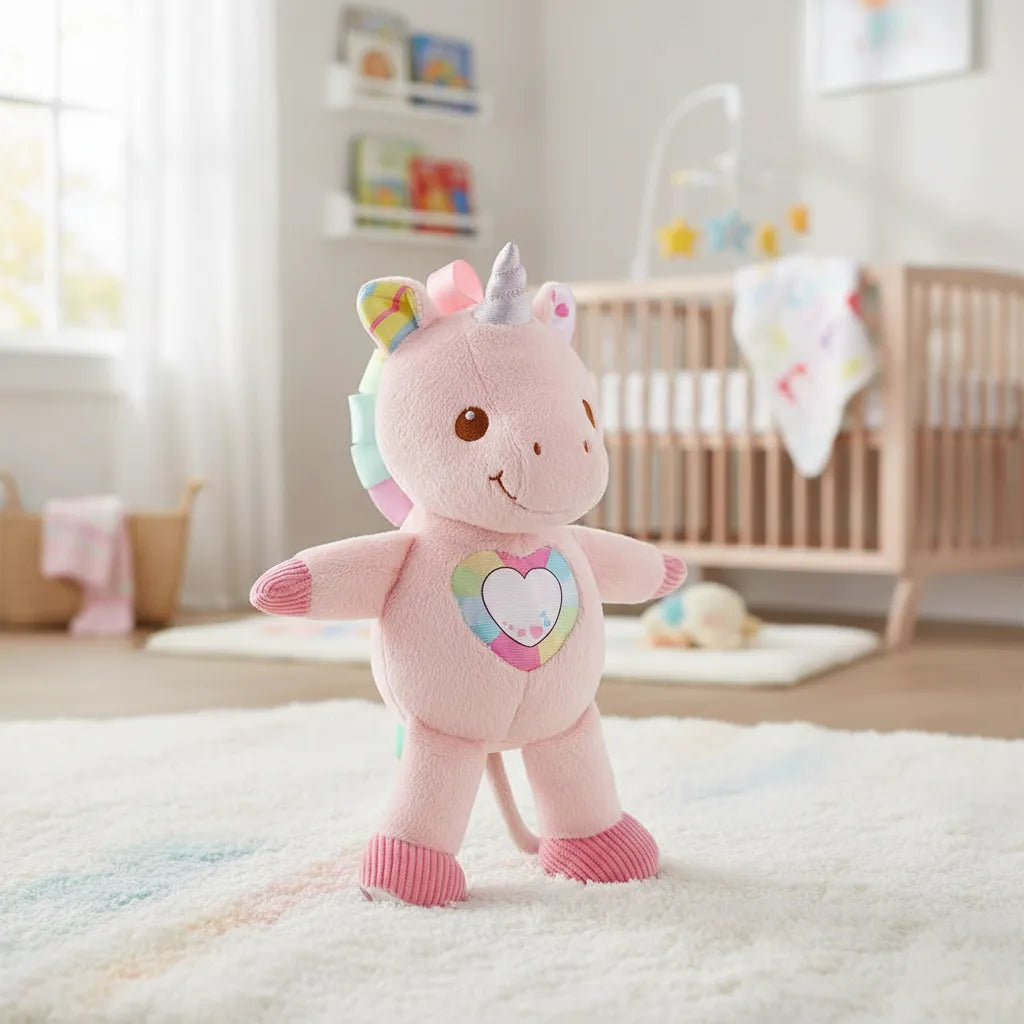 Juguete Unicornio Musical Luces Para Bebés