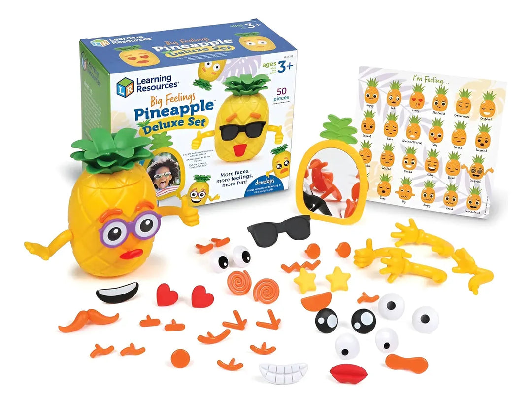 Juego De Motricidad Fina Piña De Las Emociones