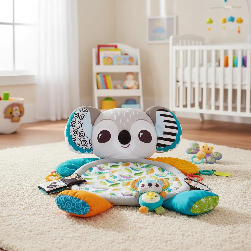 Mantita De Juegos Bebé Koala Luces Y Sonidos