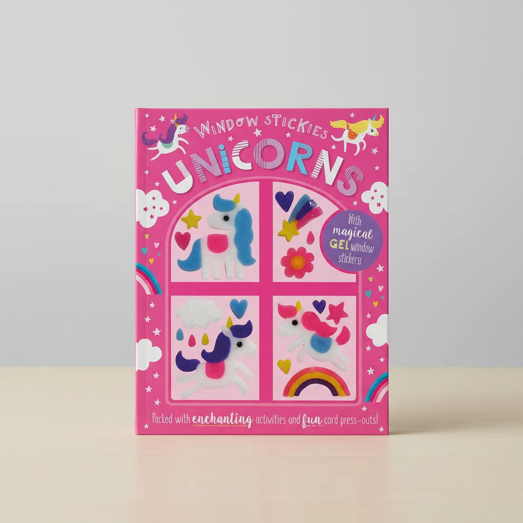 Libro De Actividades Stickers De Unicornios