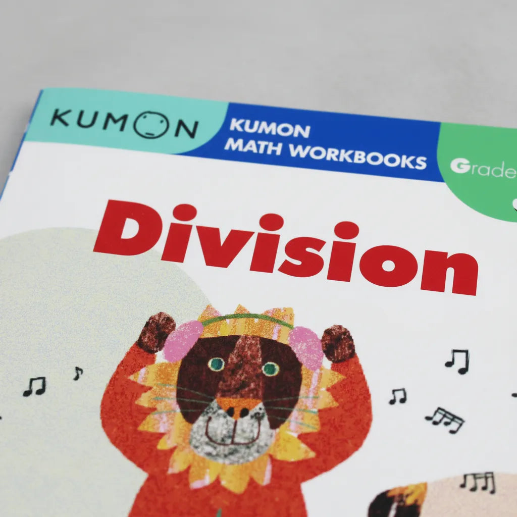 Libro Didáctico Kumon División Grade 3 Para Niños