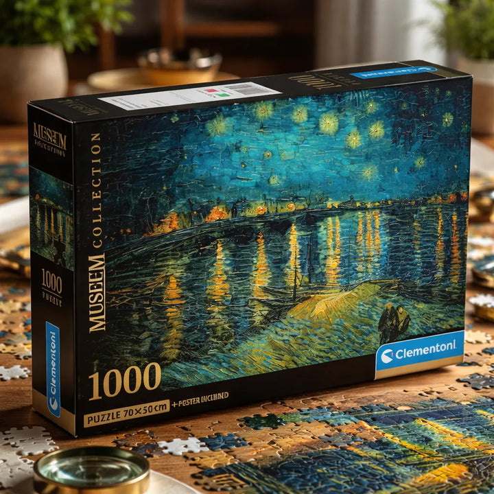 Rompecabezas 1000 Piezas Noche Sobre El Ródano Arte