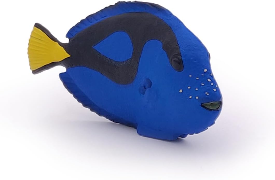 Figura Coleccionable Pez Cirujano Papo Pintada A Mano