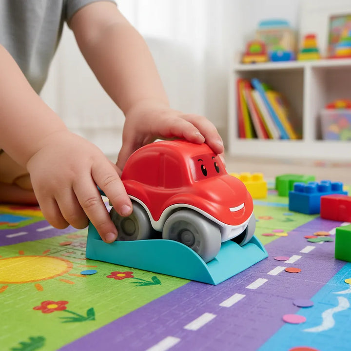 Carro De Juguete Giros Locos rojo para Bebes